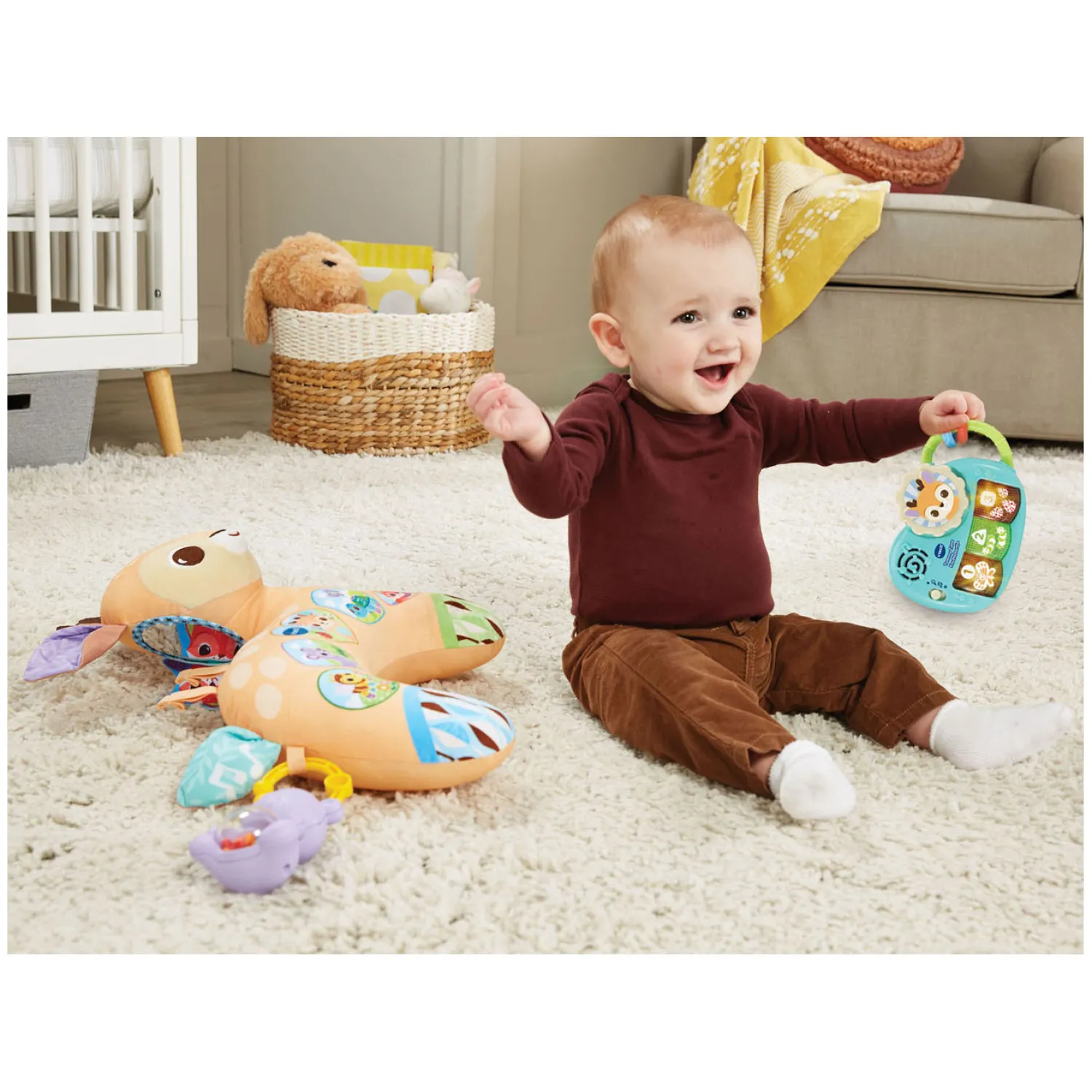 Dierenvriendjes Tummy Time Knuffelhertje-VTech Hot