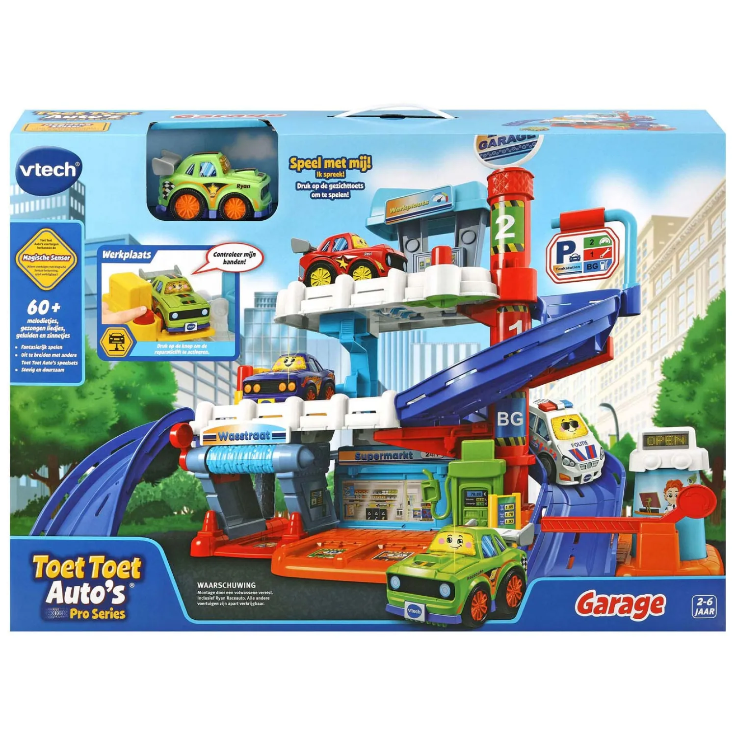 VTech Toet Toet Auto's - Garage Best