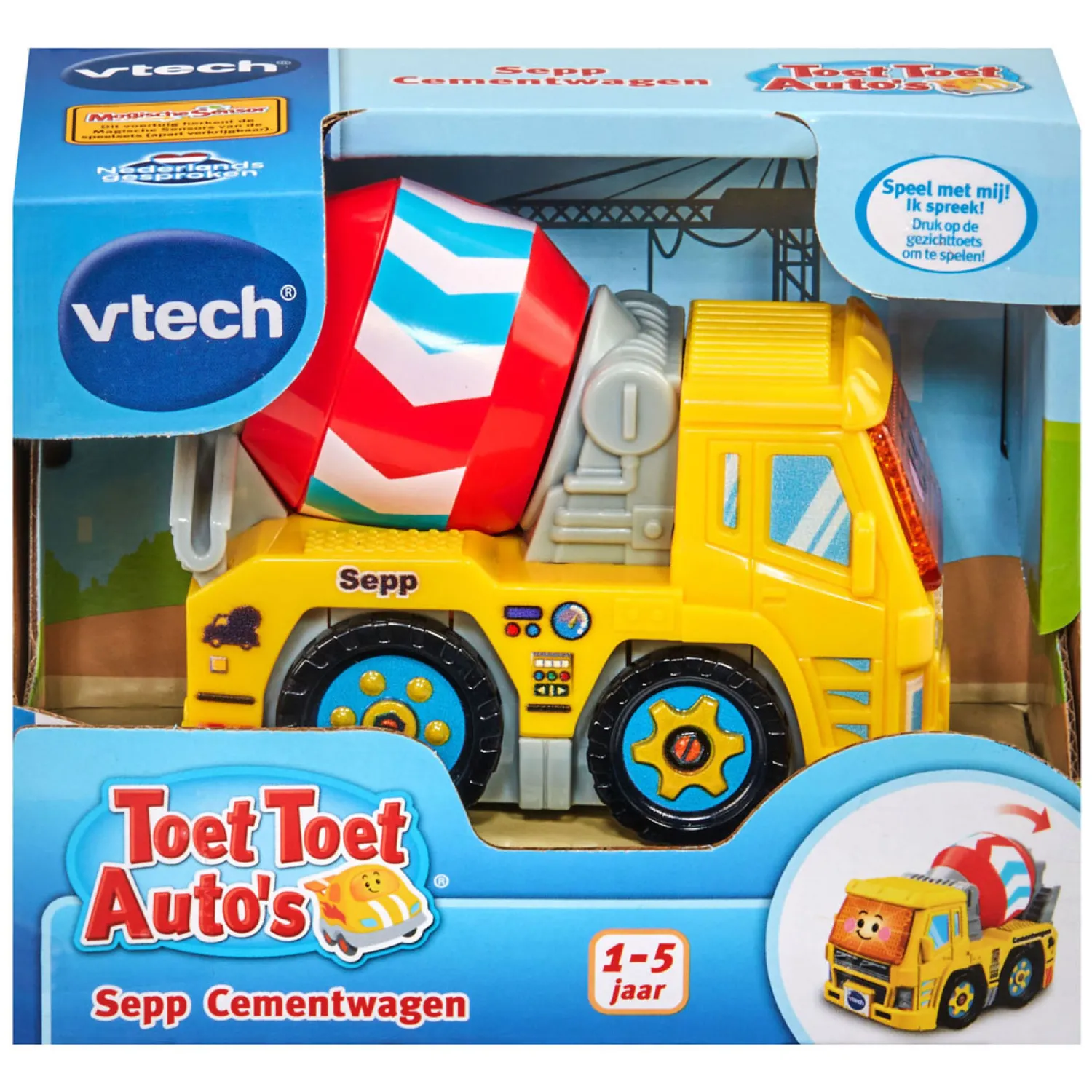 VTech Toet Toet Auto's - Sepp Cementwagen Clearance