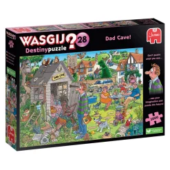 Wasgij Destiny 28 - Dad Cave, 1000st.- New