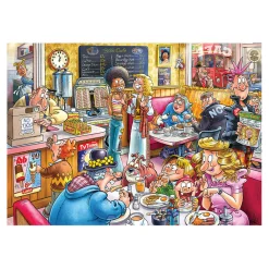 Wasgij Destiny 27 Legpuzzel - De Koffieshop!, 1000st.>Jumbo Hot