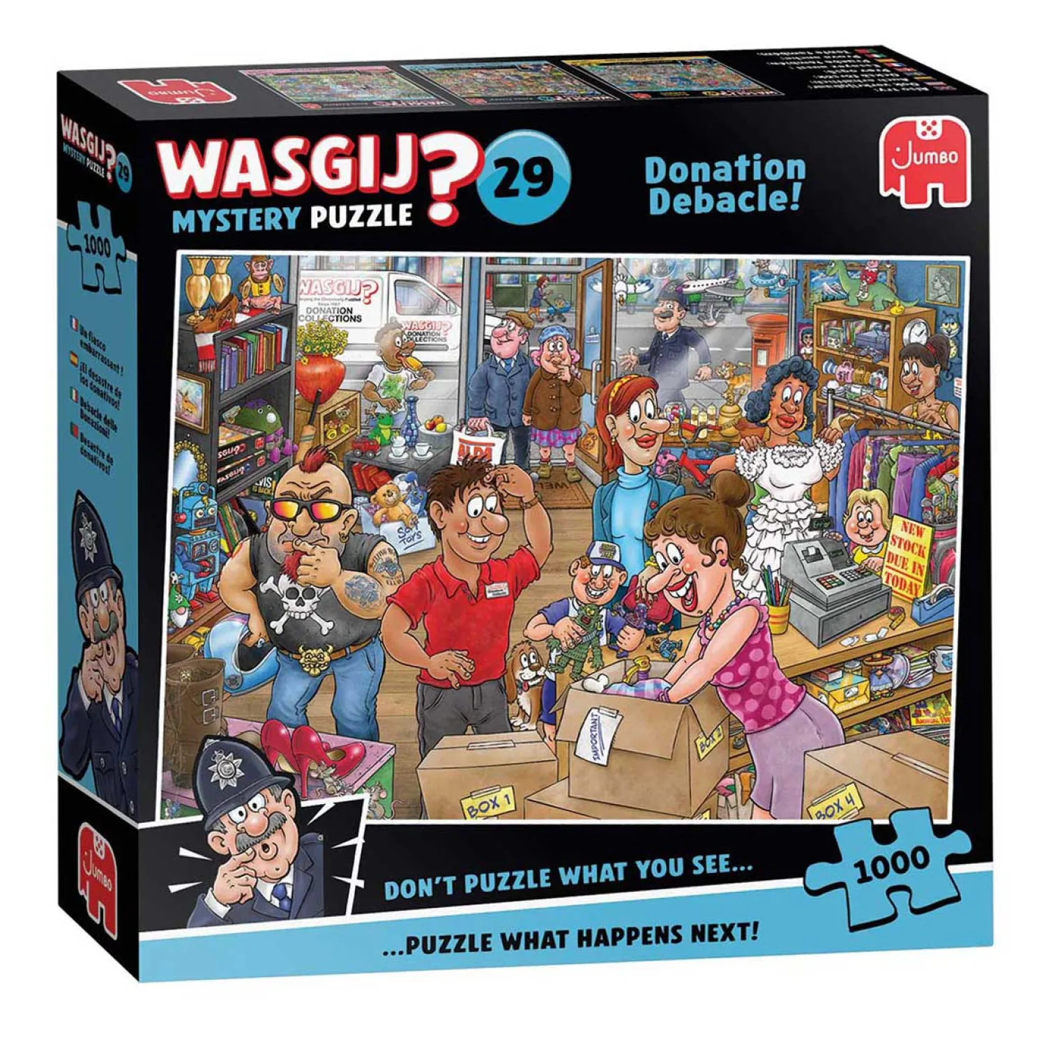 Jumbo Wasgij Mystery 29 - Donatiedebacle! - 1000st. New