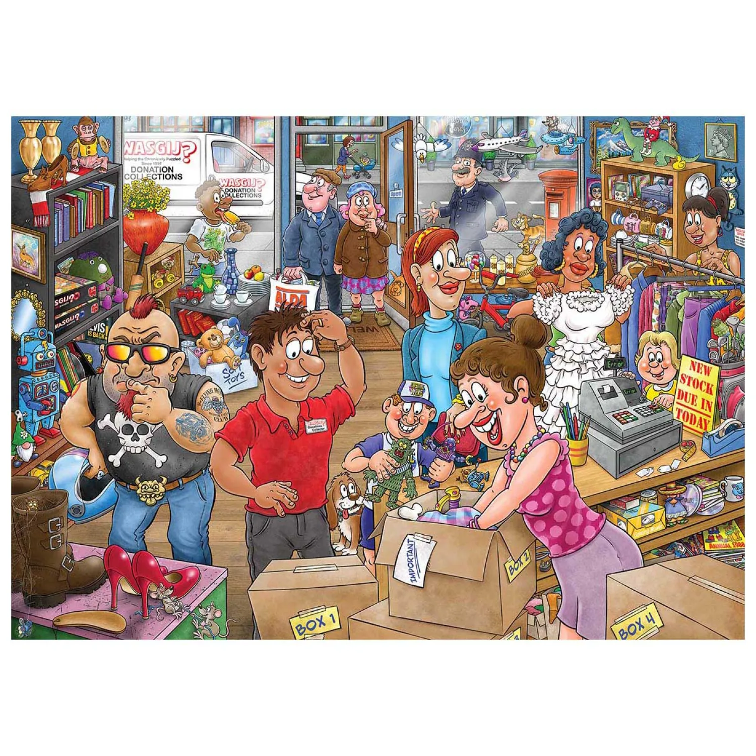 Jumbo Wasgij Mystery 29 - Donatiedebacle! - 1000st. New