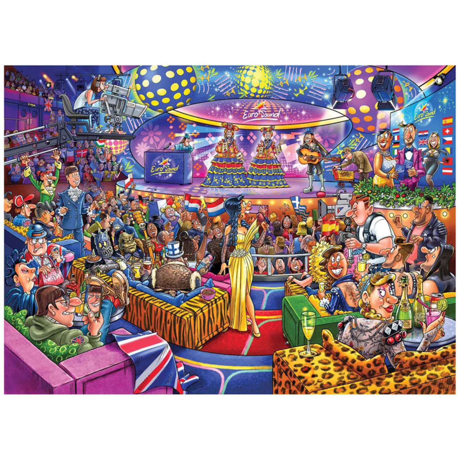 Jumbo Wasgij Mystery 25 - Eurosound Contest!, 1000st. Best