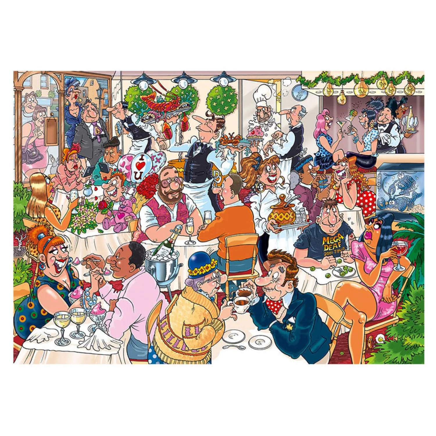 Jumbo Wasgij Mystery 26 Legpuzzel - Date Night!, 1000st.