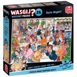 Jumbo Wasgij Mystery 26 Legpuzzel - Date Night!, 1000st. Clearance