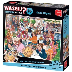 Jumbo Wasgij Mystery 26 Legpuzzel - Date Night!, 1000st. Clearance