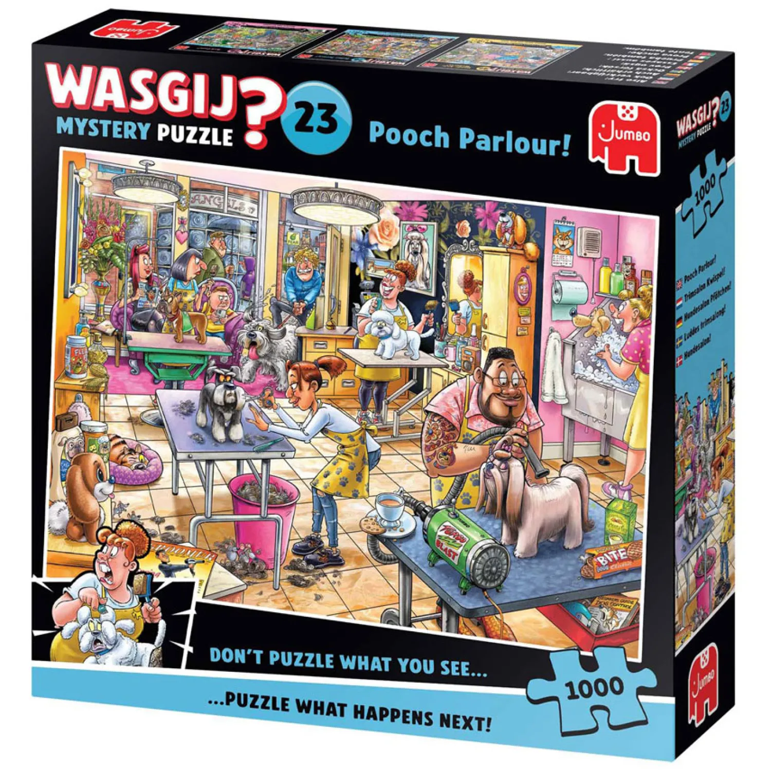 Wasgij Mystery 23 Legpuzzel - Trimsalon Kwispel! - 1000st. Outlet