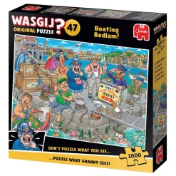 Jumbo Wasgij Original 47 Legpuzzel - De boot in! - 1000st. Discount
