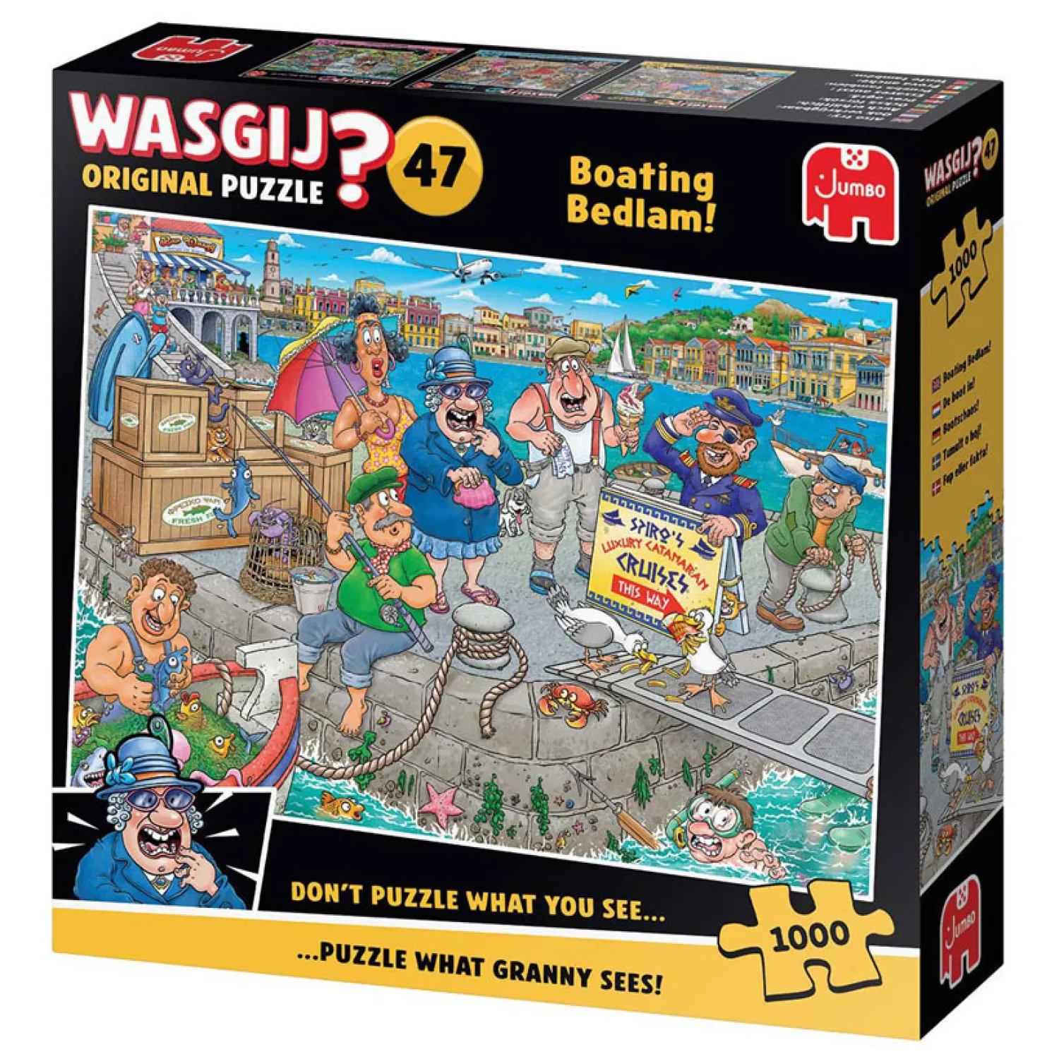 Jumbo Wasgij Original 47 Legpuzzel - De boot in! - 1000st. Discount