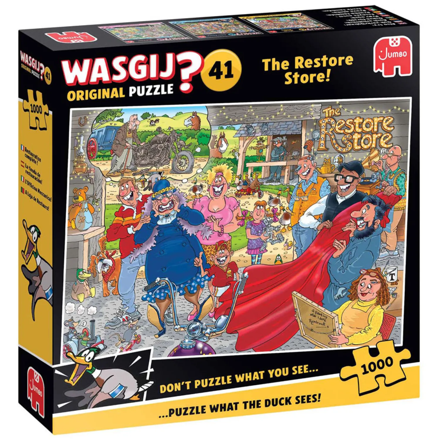 Wasgij Orignal 41 Legpuzzel - Motormake-Over, 1000st.> Outlet