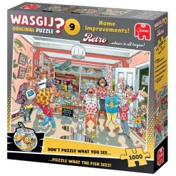 Wasgij Retro Original 9 Legpuzzel - Klein Verbouwinkje, 1000st.-Jumbo Outlet