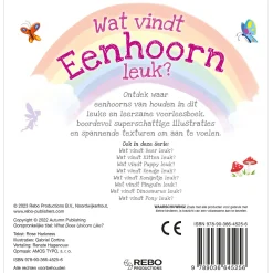 Wat Vindt Eenhoorn Leuk?-Rebo Publishers New