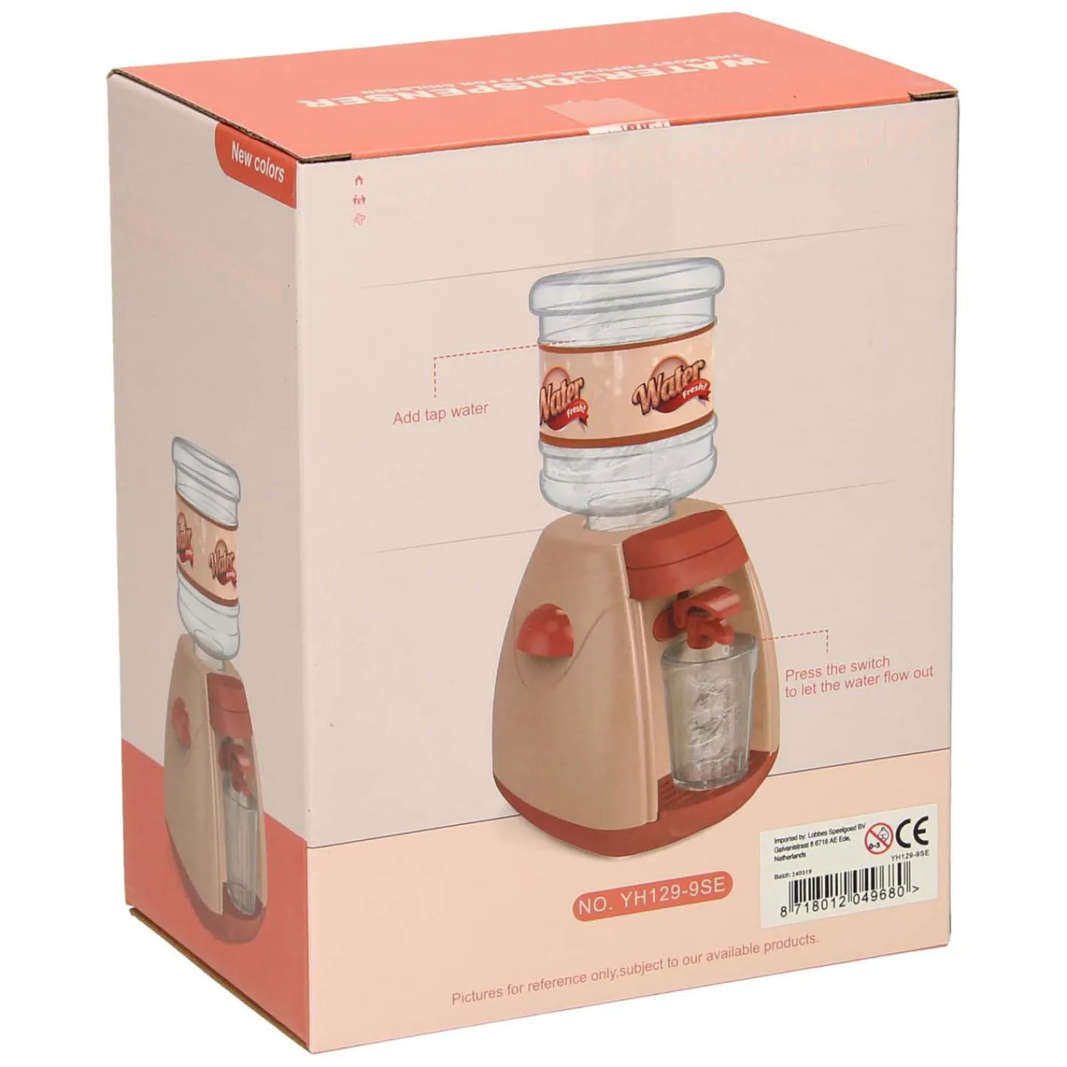 Waterdispenser met Licht en Geluid> Discount