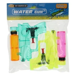Waterpistooltjes Transparant, 2st. Hot