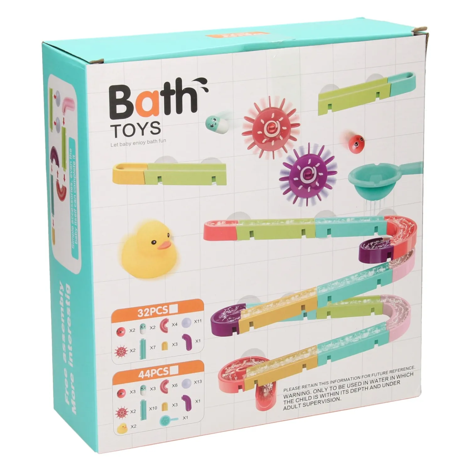 Waterpret Ballenbaan Badspeelset, 44dlg.> Discount