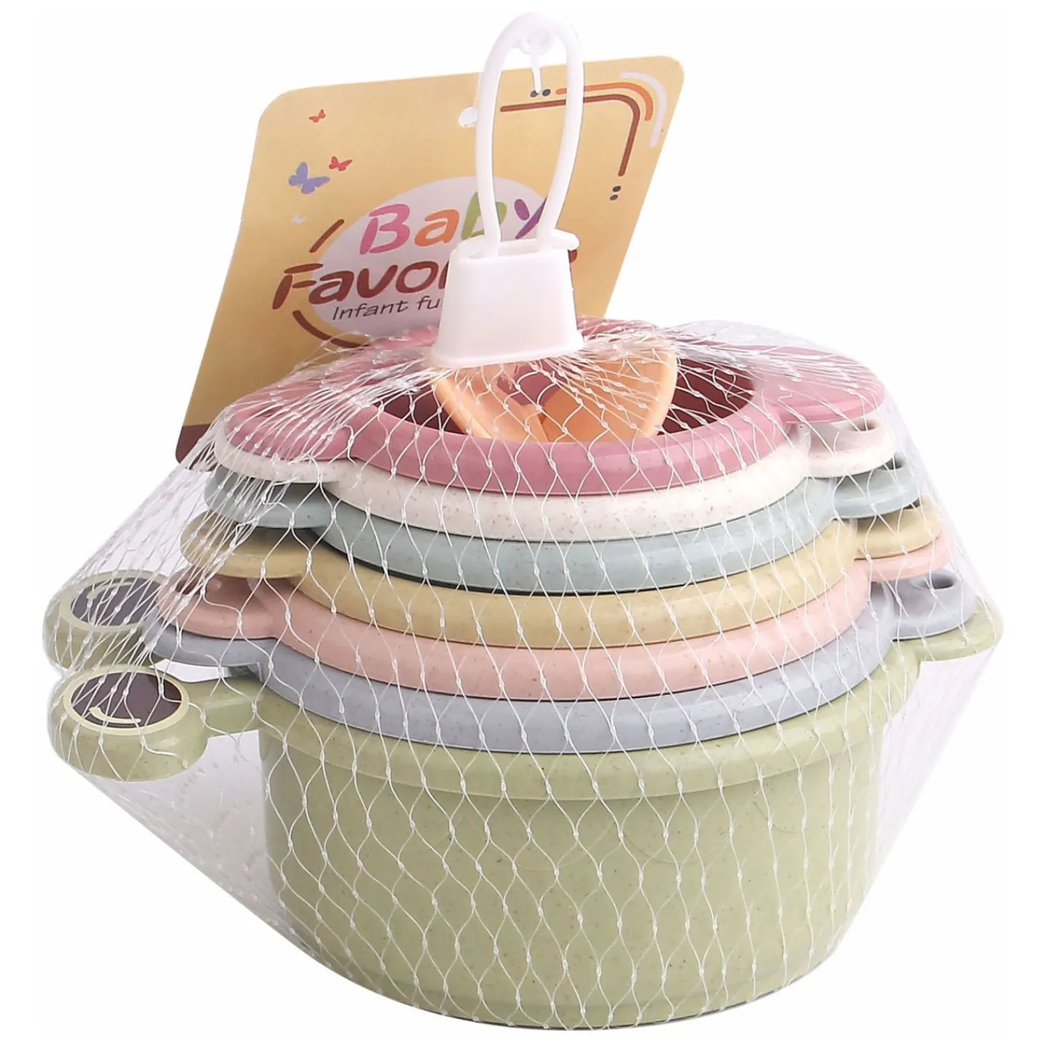 Waterval Badbekers Pastel, 8dlg.- Clearance