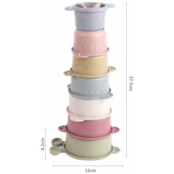 Waterval Badbekers Pastel, 8dlg.- Clearance