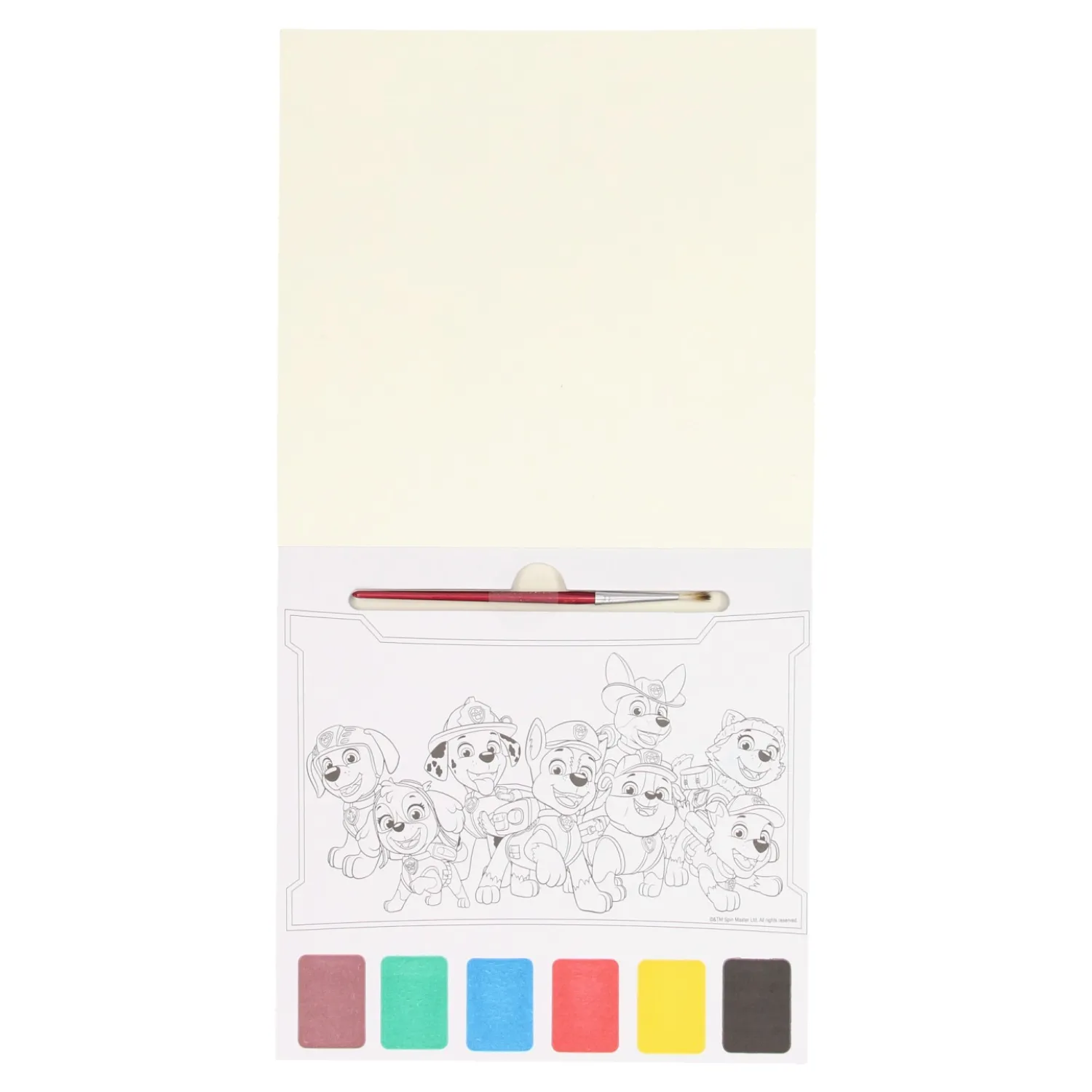 Waterverf Kleurboek PAW Patrol-