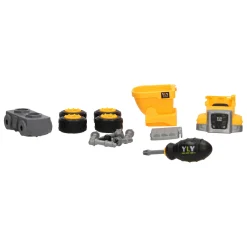 Werkvoertuig in Opbergkoffer - Geel Clearance