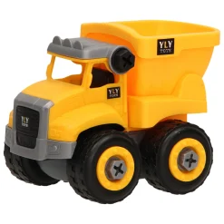 Werkvoertuig in Opbergkoffer - Geel Clearance