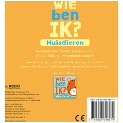 Rebo Publishers Wie Ben Ik? Huisdieren New