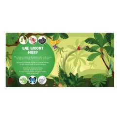 Lantaarn Publishers Wie Woont Hier? In de Jungle Flapjesboek Online