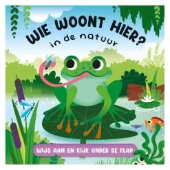 Lantaarn Publishers Wie Woont Hier? In de Natuur Flapjesboek