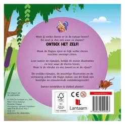 Lantaarn Publishers Wie Woont Hier? In de Natuur Flapjesboek