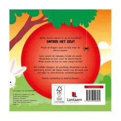 Wie Woont Hier? Op de Boerderij Flapjesboek-Lantaarn Publishers New