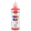 Creativ Company Window Color Sticker en Glasverf - Rood, 90ml Sale