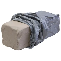 Witbakkende Stoneware Klei, 10kg>Creativ Company Sale