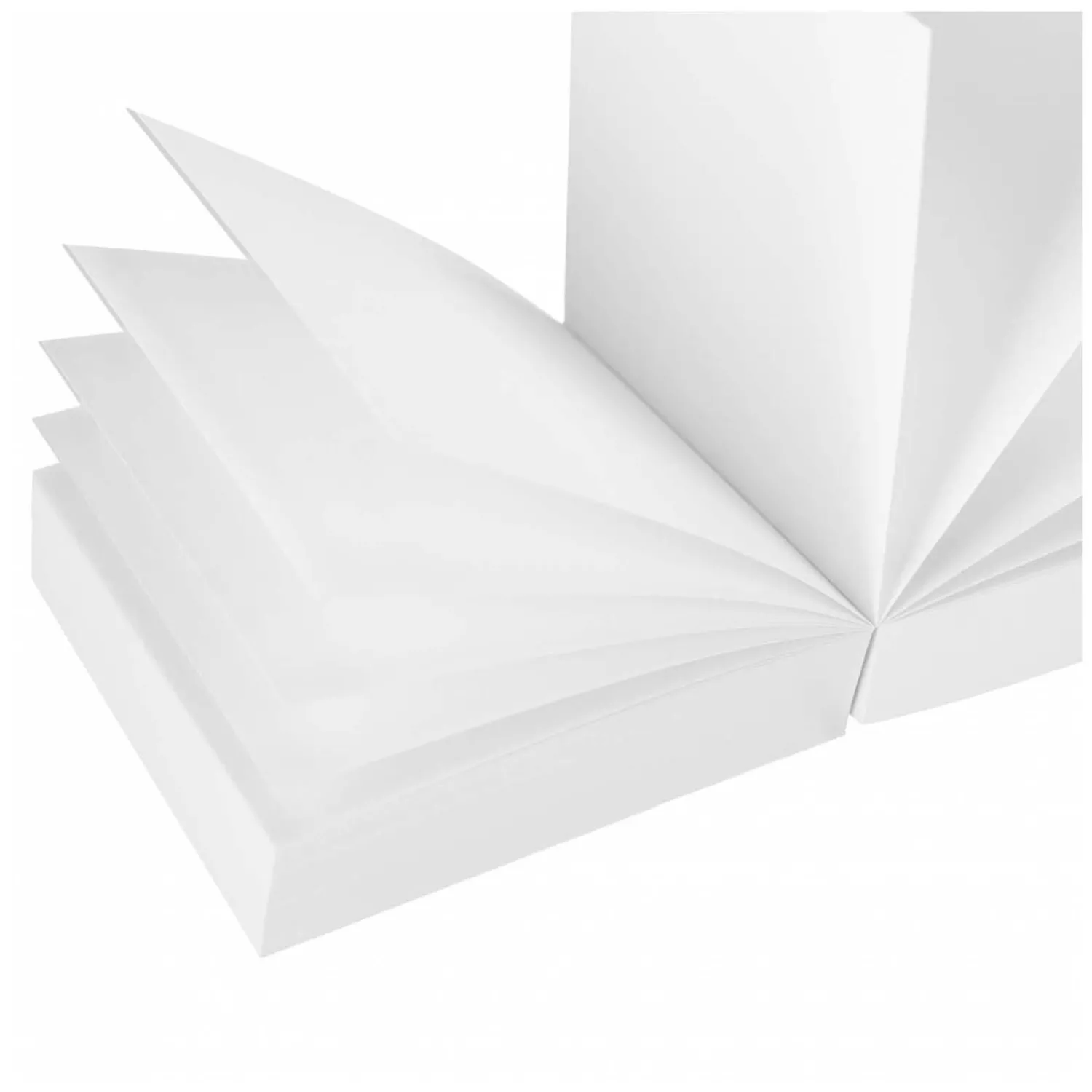 Witte Plaknotities 85x85mm- Hot