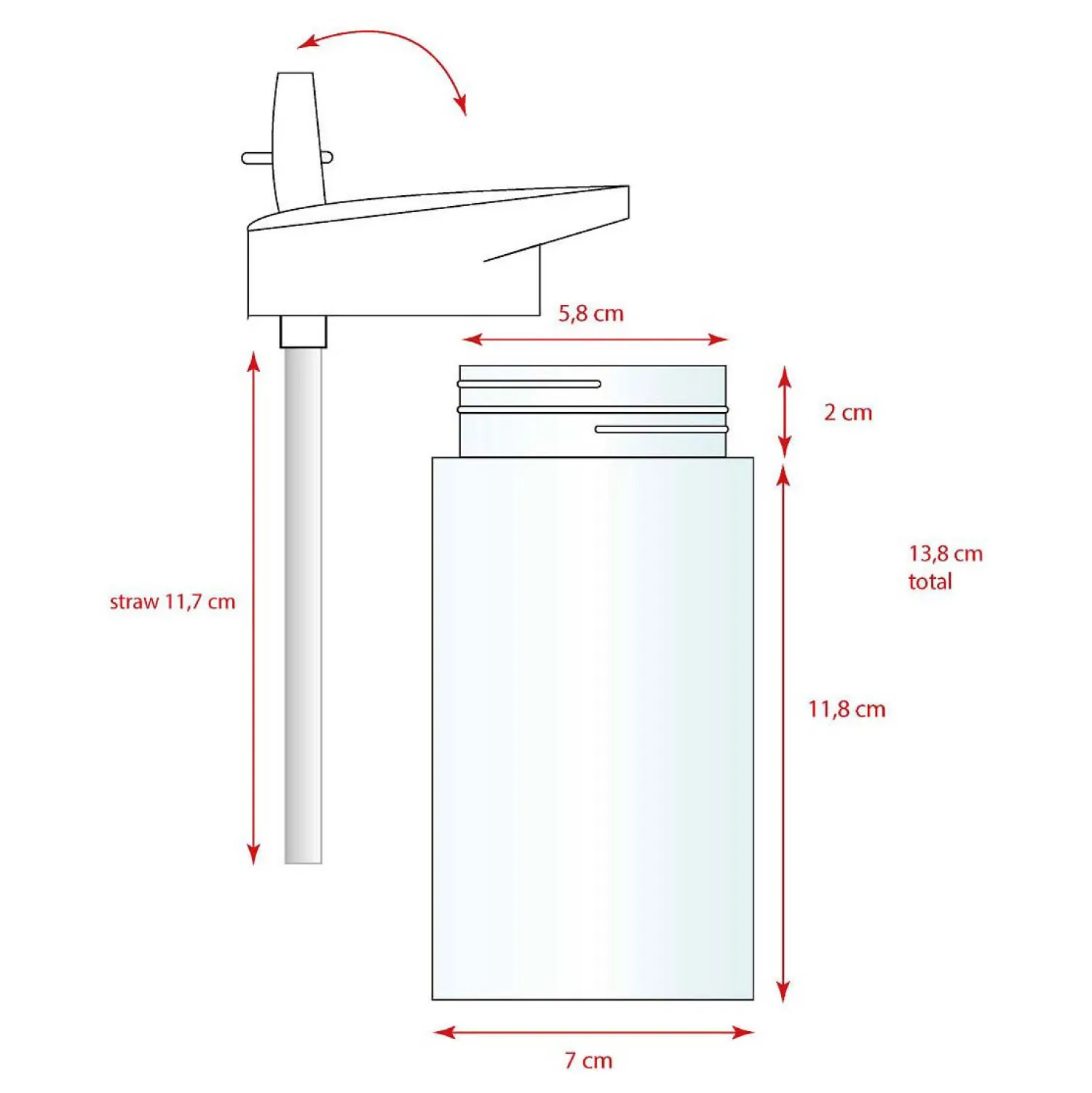 Woezel & Pip Drink Up Drinkfles, 450ml>Vadobag New
