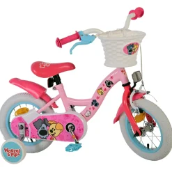 Woezel & Pip Fiets - 12 inch - Roze- Hot