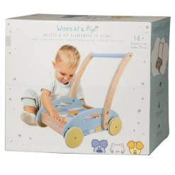 Woezel en Pip Baby Blokkenkar Loopwagen-Rubo Toys Best