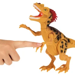 World of Dinosaurs Dino met Geluid en Ei Oranje Best