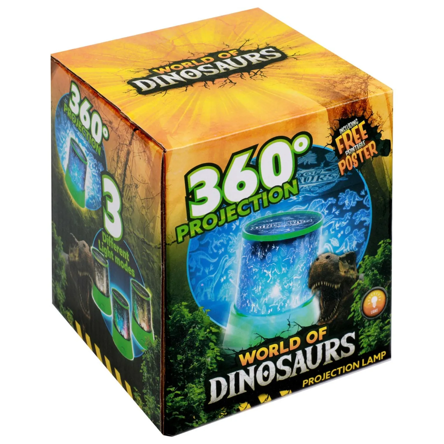 Projectielamp Dino-World of Dinosaurs Outlet