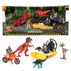 Speelset - Boot en Motor met Dino's>World of Dinosaurs Best