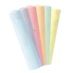 World of Dinosaurs Stoepkrijt Dino met Sjablonen, 10dlg. Clearance