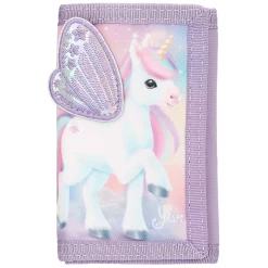 Ylvi Portemonnee met Geborduurde Vleugels-Depesche Hot