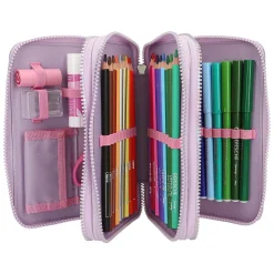 Ylvi 3-vaks Etui met Geborduurde Vleugels-Depesche Online