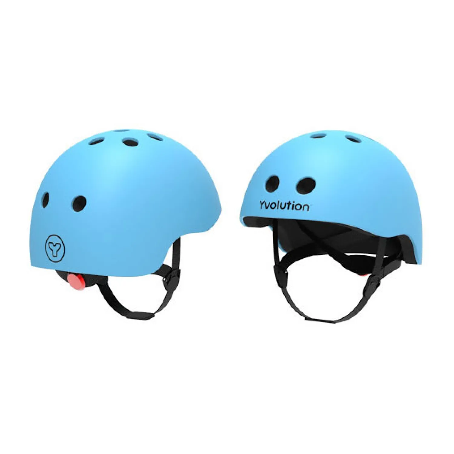 Yvolution Verstelbare Helm Blauw met Stickers>Mertex New