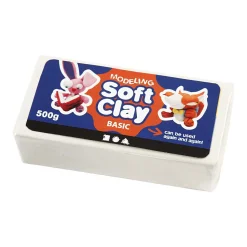 Zachte Klei - Wit, 500gr.>Creativ Company New