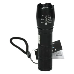 Zaklamp Zwart, 13cm> Outlet