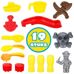 Zand - en Watertafel Piratenboot, 19dlg.- New