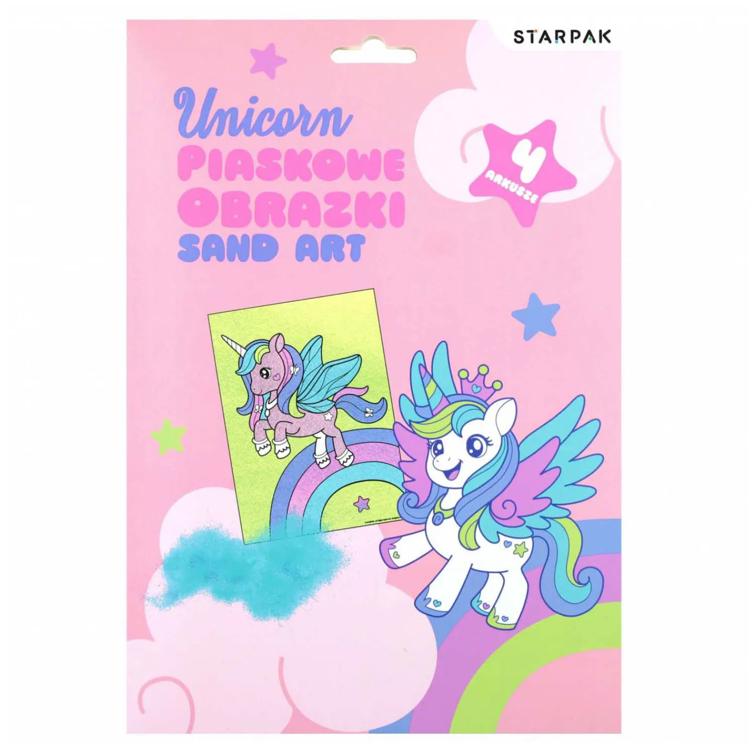 Zandschilder Set Kleurplaten, 4st.- Clearance