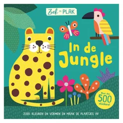 Lantaarn Publishers Zoek en Plak - In De Jungle Stickerboek Outlet