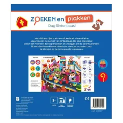Zoeken en Plakken - Dag Sinterklaas! 3+>Standaard Uitgeverij