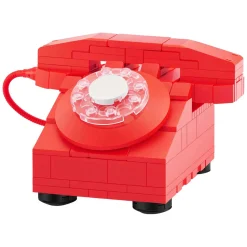 Max Premium Retro Telefoon Bouwset in Verrassingsbal - 141dlg.-ZURU Best